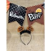 Halloween Taç Bal Kabağı Parlak