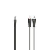 Hama 3.5mm 2rca Stereo Siyah 5M Kablo