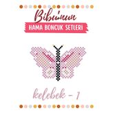 Hama Boncuğu Seti -PEMBEKELEBEK