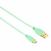 Hama HM.135786 Yeşil 0.75 m USB-C Flexi Kablo