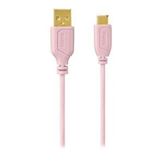 Hama HM.135787 Pembe 0.75 m USB-C Flexi Kablo