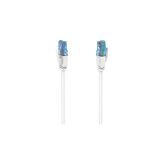 Hama HM.200674 CAT 6A U/UTP 1,5M RJ45 Beyaz Ağ Kablosu