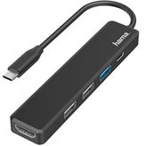 Hama Usb C 5 Ports 3 X Usb A Usb C Hdmı Hub