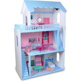 Hand Craft Toys Ahşap Oyuncak Ev - Mavi