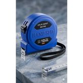 Hand Sfd Çelik Şerit Metre, 10M x 25MM, Sarı, Mavi ve Kırmızı Renk Seçenekleri, Ölçüm Alet - Genel