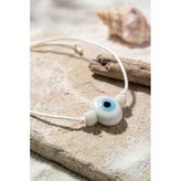 Handmade Bohem Beyaz Nazar Kolye