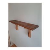 handwood Ahşap Duvar Rafı 40*13 cm Ceviz