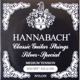 Hannabach E8155 MT – Siyah A 5 Strings dizeleri 5 Strings x 6 Parça Set