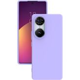 HANPORIUM Reeder S19 Max Pro S Edge Uyumlu Silikon Kılıf - Pastel Renk Tonu Esnek Tam Koruma Kapak - Lila