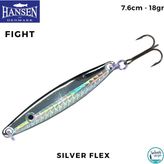 Hansen Fight Kaşık 7.6cm 18GR Silver Flex