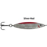 Hansen Pilgrim 8.9cm 32gr Silver/red Lüfer-levrek Kaşık