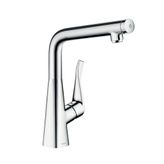 Hansgrohe Metris Select Gri Mutfak Bataryası