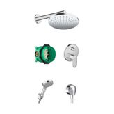 Hansgrohe Vernis Blend Ankastre Banyo Seti - Krom