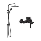 Hansgrohe Vernis Shape Mat Siyah Duş Kolonu Seti
