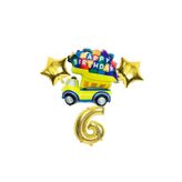 Happy Birthday Folyo Balon Set, 6