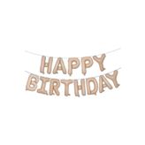 Happy Birthday Folyo Balon Set, BEJ