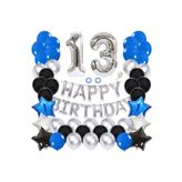 Happy Bırthday Yaş Balon Set, 13