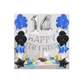 Happy Bırthday Yaş Balon Set, 14