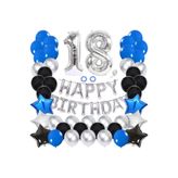 Happy Bırthday Yaş Balon Set, 18