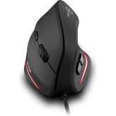Happy Trend Dikey FARE,3200DPI Ergonomik Fare,6 Tuşlu Bilgisayar Faresi,usb Kablolu Faresi,kablolu Mouse,siyah