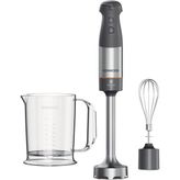 Happy Trend Triblade Xl El Mikseri Blender Set HBM60.002GY - 1000 Watt, Güçlü Motor, Yüzde 20 Daha Uzun Karıştırma Çubuğu, Triblade 3 Açılı Bıçak Sistemi, Metal Çırpıcı, Karıştırma Haznesi - Ahşap
