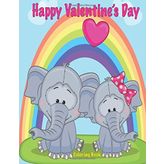 Happy Valentine's Day Coloring Book