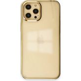 Happycase iPhone 12 Pro Kılıf Element Silikon - Gold