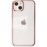 Happycase iPhone 14 Kılıf Element Silikon - Pembe