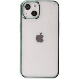 Happycase iPhone 14 Kılıf Element Silikon - Yeşil