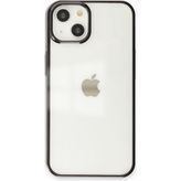 Happycase iPhone 14 Plus Kılıf Element Silikon - Siyah