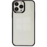 Happycase iPhone 14 Pro Max Kılıf Element Silikon - Siyah