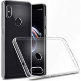 Happycase Xiaomi Redmi Note 6 Pro Kılıf Lüx Şeffaf Silikon - Şeffaf