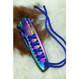 Haps Bugs Rainbow Paracord Katlanır Cep Çakısı