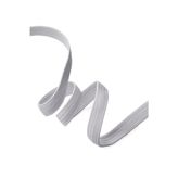 Hapshoe Gri 20 mm 5 mt Dayanıklı Sert Yassı Elastik Şerit Lastik