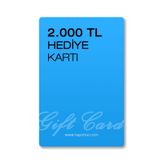 Hapshoe Hediye Kartı 2.000 TL (Basılı)