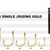 Harbor Single Jigging Gold No:11/0 3'lü İğne