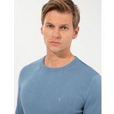 Hardal Slim Fit Bisiklet Yaka Basic Triko Kazak 50257290 VR072