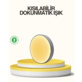 Hareket Algılayan LED Gece Lambası Mıknatıslı Duvar Montajlı - Lisinya