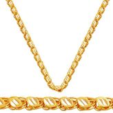 Harem Altın 22 Ayar 50 Cm Pullu Halep Zincir Znc33