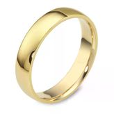 Harem Altın 4 Mm Oval Klasik Alyans Kla13