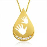 Harem Altın Gümüş Gold Bebek Elleri Bayan Kolye