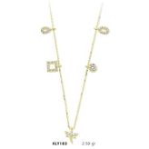 Harem Altın KLY183 14 Ayar Altın Şans Kolyesi