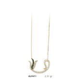Harem Altın KLY471 14 Ayar Altın Vav Kolye