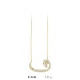 Harem Altın KLY484 14 Ayar Altın Vav Kolye
