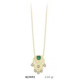 Harem Altın KLY492 14 Ayar Altın Fatma Eli Kolye