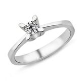 Harem Altın PR105 0.26 ct D Renk Pırlanta Tektaş Yüzük