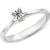 Harem Altın PR136 0.20 ct F Renk Pırlanta Tektaş Yüzük