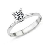 Harem Altın PR191 0.60 ct F Renk Hrd Sertifikalı Pırlanta Tektaş Yüzük