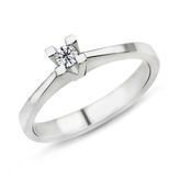 Harem Altın PR337 0.19 ct G Renk Pırlanta Tektaş Yüzük