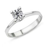 Harem Altın PR351 0.48 ct D Renk Hrd Sertifikalı Pırlanta Tektaş Yüzük
